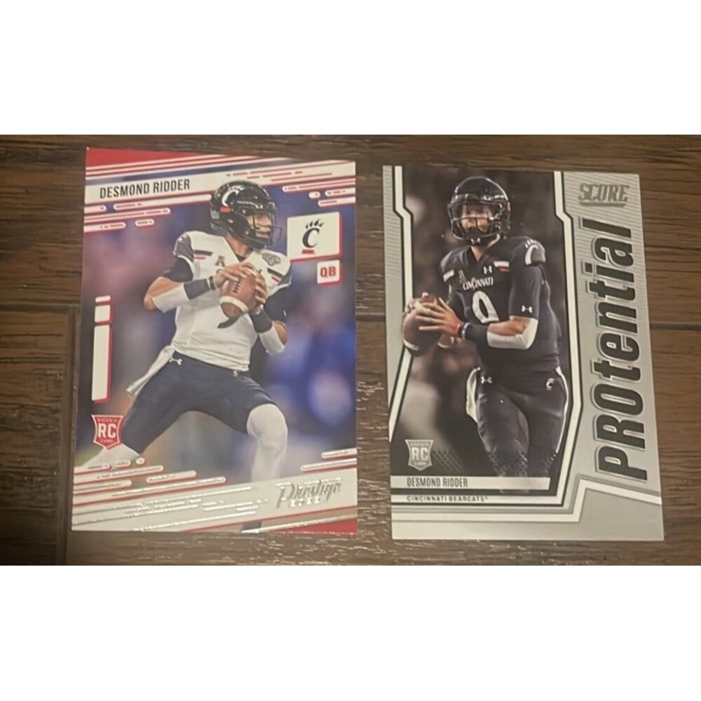 2 Desmond Ridder cards